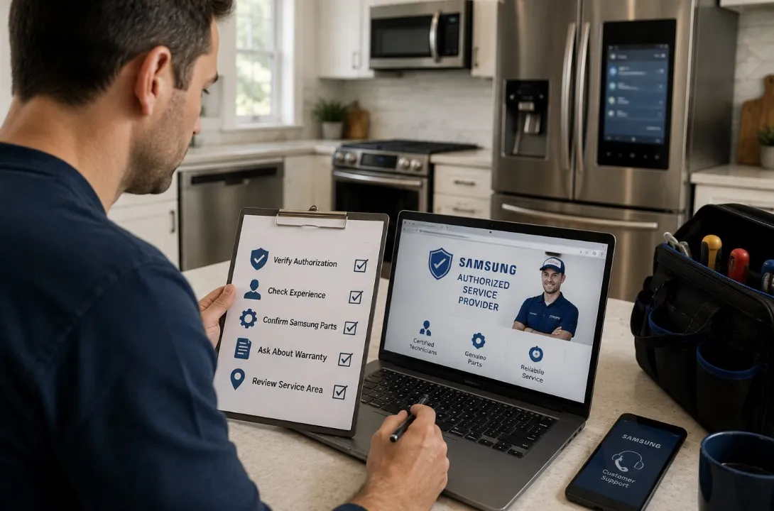 Authorized to Repair a Samsung Appliance in the DMV Area: What Homeowners Should Know
